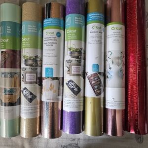 6 pack of cricut Vinyl!!